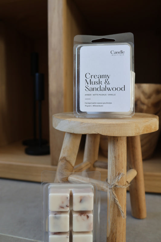 Creamy Musk & Sandalwood Waxmelts