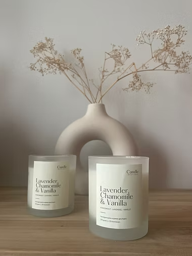 Lavender, Chamomile & Vanilla Candle