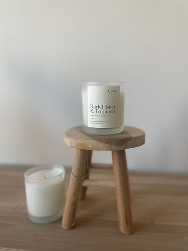 Dark Honey & Tobacco Candle