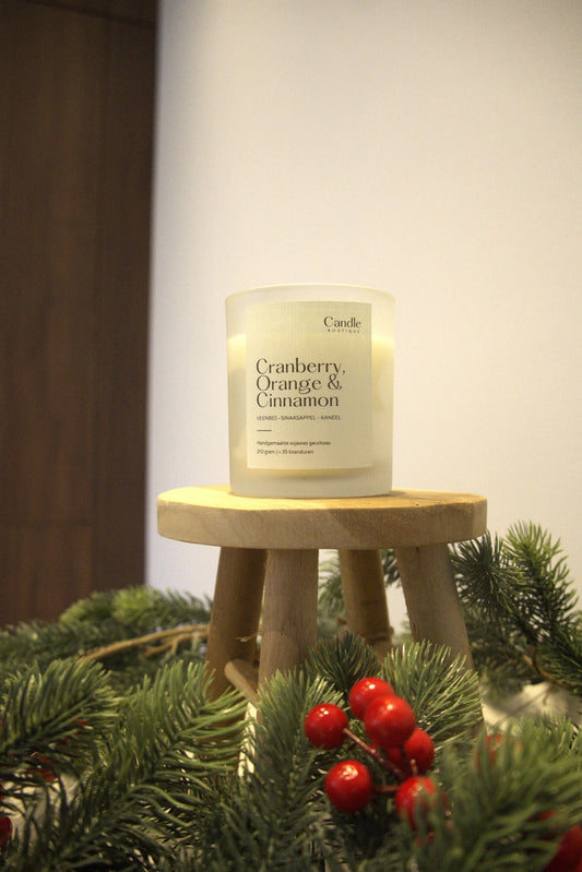 Cranberry, Orange & Cinnamon Candle