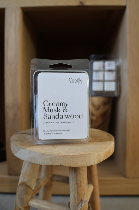 Creamy Musk & Sandalwood Waxmelts