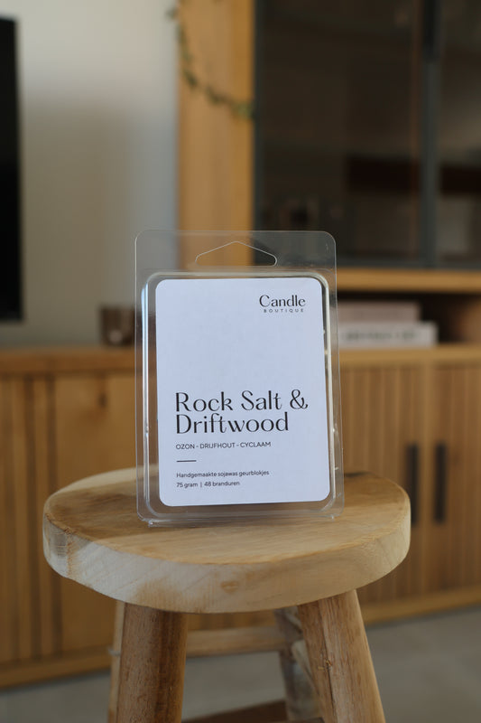 Rock salt & Driftwood Waxmelts
