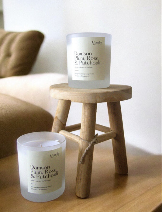 Damson Plum, Rose & Patchouli Candle