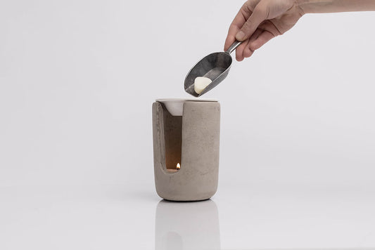 Betonnen geurbrander